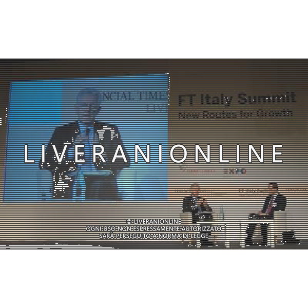 MILANO 12/11/2012 HOTEL MARRIOT. VIA WASHINGTON CONVEGNO DEL FINANCIAL TIME NELLA FOTO MARIO MONTI FOTO ROMANO/AG ALDO LIVERANI