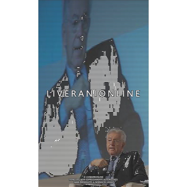 MILANO 12/11/2012 HOTEL MARRIOT. VIA WASHINGTON CONVEGNO DEL FINANCIAL TIME NELLA FOTO MARIO MONTI FOTO ROMANO/AG ALDO LIVERANI