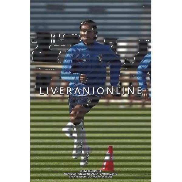 Reykjavik (Islanda) 17/08/2004 allenamento della nazionale italiana nella foto alessandro nesta foto gianni nucci/ag aldo liverani