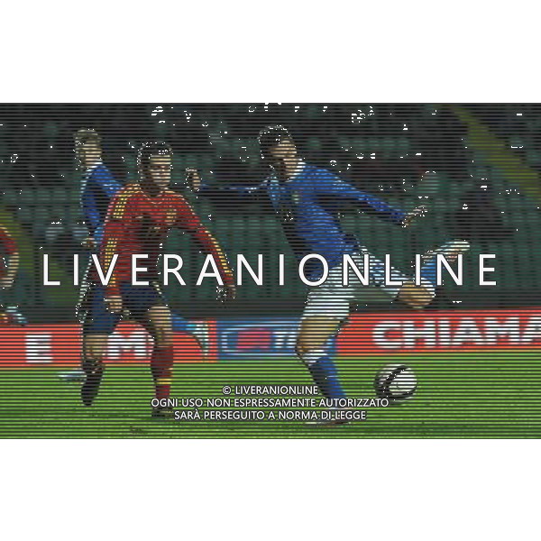 Amichevole Siena - 13.11.2012 Italia-Spagna U21 Nella Foto:occasione gabbiadini /Ph.Vitez-Ag. Aldo Liverani