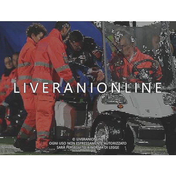 Amichevole Siena - 13.11.2012 Italia-Spagna U21 Nella Foto:infortunio saponara /Ph.Vitez-Ag. Aldo Liverani