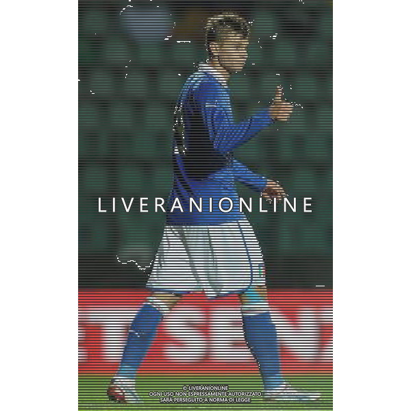 Amichevole Siena - 13.11.2012 Italia-Spagna U21 Nella Foto:longo esulta /Ph.Vitez-Ag. Aldo Liverani