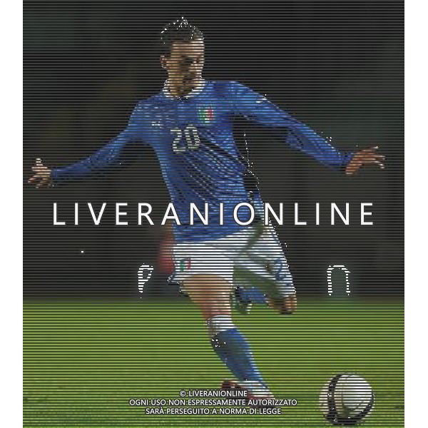 Amichevole Siena - 13.11.2012 Italia-Spagna U21 Nella Foto:Gabbiadini Manolo /Ph.Vitez-Ag. Aldo Liverani