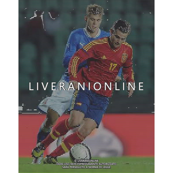 Amichevole Siena - 13.11.2012 Italia-Spagna U21 Nella Foto:Nacho /Ph.Vitez-Ag. Aldo Liverani