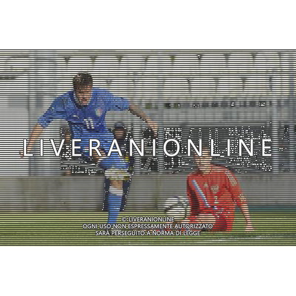 Frosinone - 14/11/2012 - Stadio Comunale Matusa - International Challenge Trophy - Nazionale Under 21 Lega Pro - Italia vs Russia - nella foto: Leonardo Gatto Â© Fabrizio Corradetti - Ag. Aldo Liverani sas