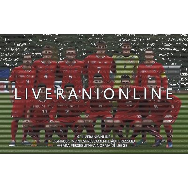 12Â° Torneo \'Quattro Nazioni\' 2012 Meda (MB) - 14.11.2012 Italia-Svizzera Nella Foto:Svizzera U20 Squadra Formazione /Ph.Vitez-Ag. Aldo Liverani