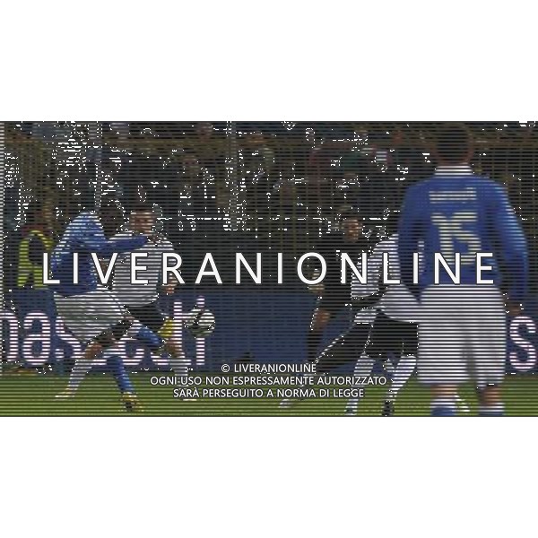 Amichevole Parma - 14.11.2012 Italia-Francia Nella Foto:balotelli colpisce la traversa /Ph.Vitez-Ag. Aldo Liverani