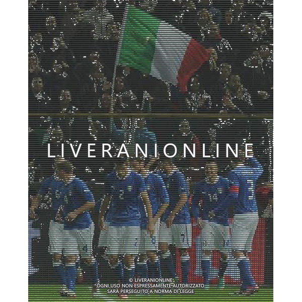 Amichevole Parma - 14.11.2012 Italia-Francia Nella Foto:el shaarawy esulta /Ph.Vitez-Ag. Aldo Liverani