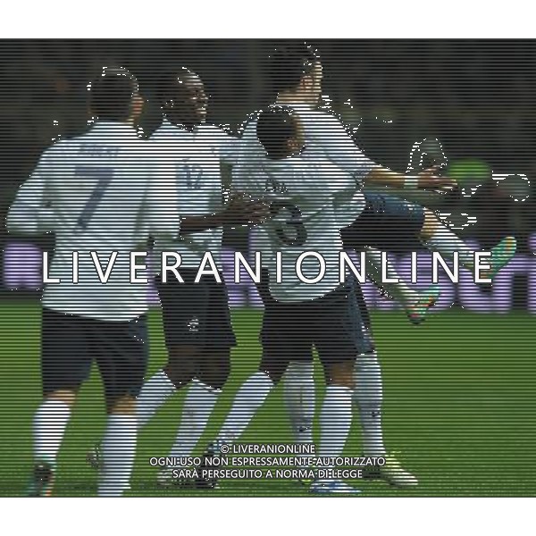 Amichevole Parma - 14.11.2012 Italia-Francia Nella Foto:valbuena esulta /Ph.Vitez-Ag. Aldo Liverani