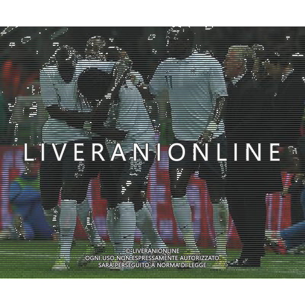 Amichevole Parma - 14.11.2012 Italia-Francia Nella Foto:gomis esulta /Ph.Vitez-Ag. Aldo Liverani