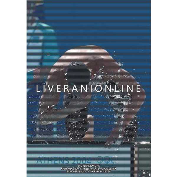 Atene 2004 Olimpiadi Grecia 18/08/2004 nuoto 200m misti maschile nella foto rosolino massimiliano ph marco luzzani/ag aldo liverani s.a.s.