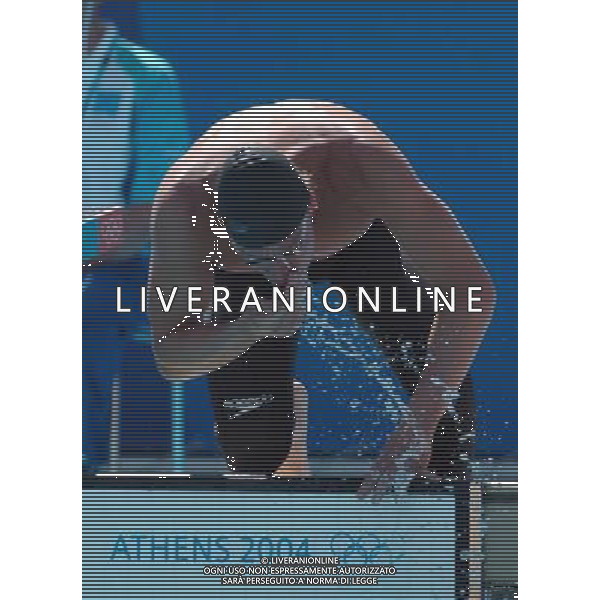 Atene 2004 Olimpiadi Grecia 18/08/2004 nuoto 200m misti maschile nella foto rosolino massimiliano ph marco luzzani/ag aldo liverani s.a.s.