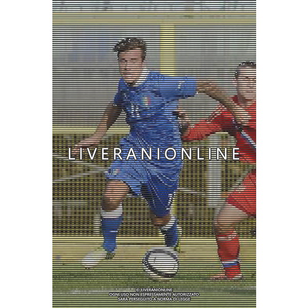 Frosinone - 14/11/2012 - Stadio Comunale Matusa - International Challenge Trophy - Nazionale Under 21 Lega Pro - Italia vs Russia - nella foto: Leonardo Gatto Â© Fabrizio Corradetti - Ag. Aldo Liverani sas