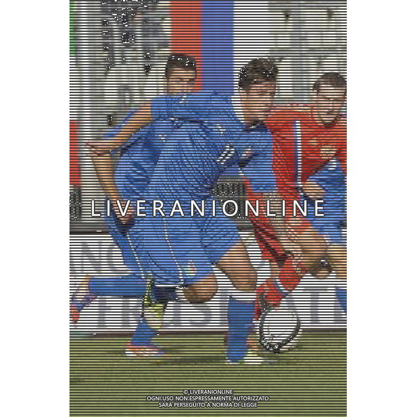 Frosinone - 14/11/2012 - Stadio Comunale Matusa - International Challenge Trophy - Nazionale Under 21 Lega Pro - Italia vs Russia - nella foto: Leonardo Gatto Â© Fabrizio Corradetti - Ag. Aldo Liverani sas