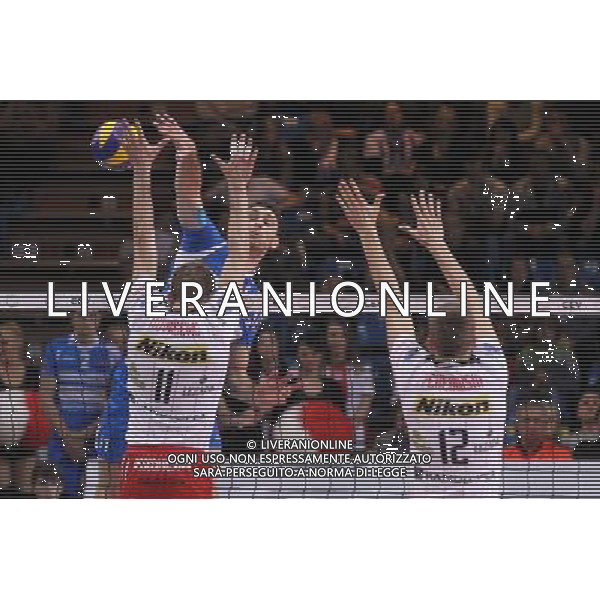 14.11.2012 RZESZOW SIATKOWKA LIGA MISTRZOW MEN CEV VOLLEYBALL CHAMPIONS LEAGUE 2013 MATCH ASSECO RESOVIA RZESZOW - BRE BANCA LANNUTTI CUNEO N/Z TSVETAN SOKOLOV NIKOLA KOVACEVIC LUKASZ PERLOWSKI FOT MACIEJ GOCLON / FOTONEWS/NEWSPIX.PL --- Newspix.pl AG ALDO LIVERANI S A S ONLY ITALY *** Local Caption *** www.newspix.pl mail us: info@newspix.pl call us: 0048 022 23 22 222 --- Polish Picture Agency by Ringier Axel Springer Poland