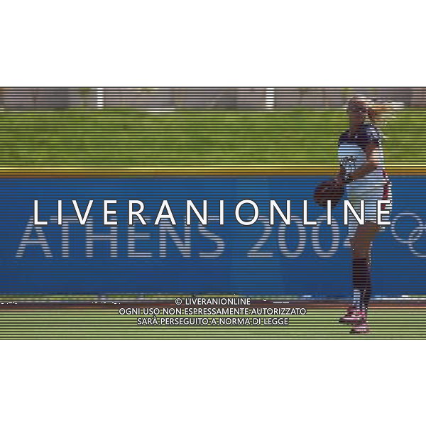 Atene 16-08-2004 softbaal nazionale u.s.a. nella foto Finch Jennie ph marco luzzani/ag aldo liveraniu s.a.s.