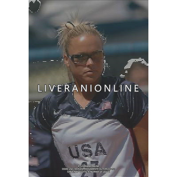 Atene 16-08-2004 softbaal nazionale u.s.a. nella foto Finch Jennie ph marco luzzani/ag aldo liveraniu s.a.s.