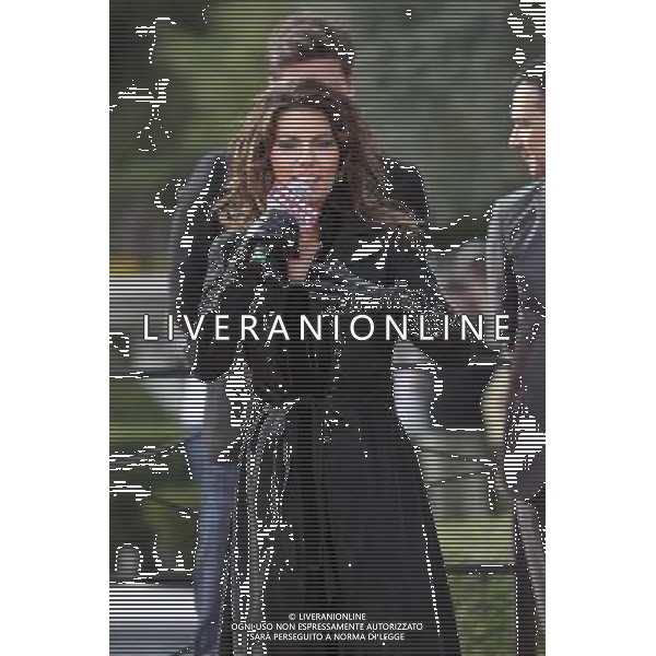14 November 2012 - Las Vegas, Nevada - Shania Twain. Shania Twain arrives in style to the Colosseum at Caesars Palace to prepare for her new show, \'Shania: Still The One\' . Photo Credit: MJT/AdMedia /AGENZIA ALDO LIVERANI SAS/ITALY ONLY - EDITORIAL USE ONLY