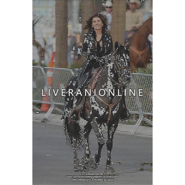 14 November 2012 - Las Vegas, Nevada - Shania Twain. Shania Twain arrives in style to the Colosseum at Caesars Palace to prepare for her new show, \'Shania: Still The One\' . Photo Credit: MJT/AdMedia /AGENZIA ALDO LIVERANI SAS/ITALY ONLY - EDITORIAL USE ONLY