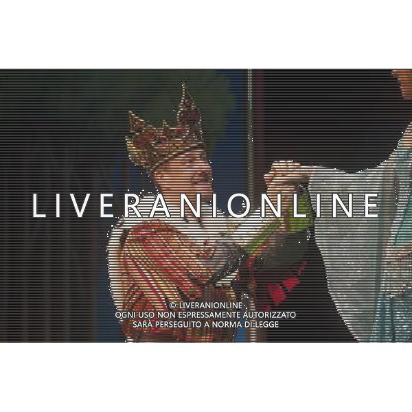 Cast members of Monty Python\'s \'Spamalot\' attend a press-preview at The Playhouse Theatre in London Stephen Tompkinson ©photoshot/Agenzia Aldo Liverani Sas - ITALY ONLY - EDITORIAL USE ONLY