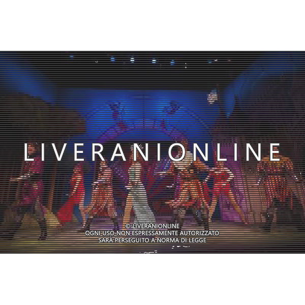 Cast members of Monty Python\'s \'Spamalot\' attend a press-preview at The Playhouse Theatre in London Stephen Tompkinson Anna Jane Casey ©photoshot/Agenzia Aldo Liverani Sas - ITALY ONLY - EDITORIAL USE ONLY