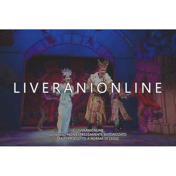 Cast members of Monty Python\'s \'Spamalot\' attend a press-preview at The Playhouse Theatre in London Stephen Tompkinson Anna Jane Casey ©photoshot/Agenzia Aldo Liverani Sas - ITALY ONLY - EDITORIAL USE ONLY