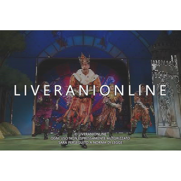 Cast members of Monty Python\'s \'Spamalot\' attend a press-preview at The Playhouse Theatre in London Stephen Tompkinson ©photoshot/Agenzia Aldo Liverani Sas - ITALY ONLY - EDITORIAL USE ONLY