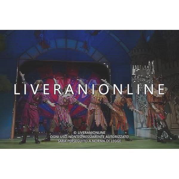 Cast members of Monty Python\'s \'Spamalot\' attend a press-preview at The Playhouse Theatre in London Stephen Tompkinson ©photoshot/Agenzia Aldo Liverani Sas - ITALY ONLY - EDITORIAL USE ONLY