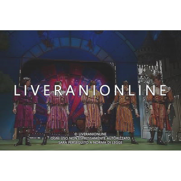 Cast members of Monty Python\'s \'Spamalot\' attend a press-preview at The Playhouse Theatre in London Stephen Tompkinson ©photoshot/Agenzia Aldo Liverani Sas - ITALY ONLY - EDITORIAL USE ONLY