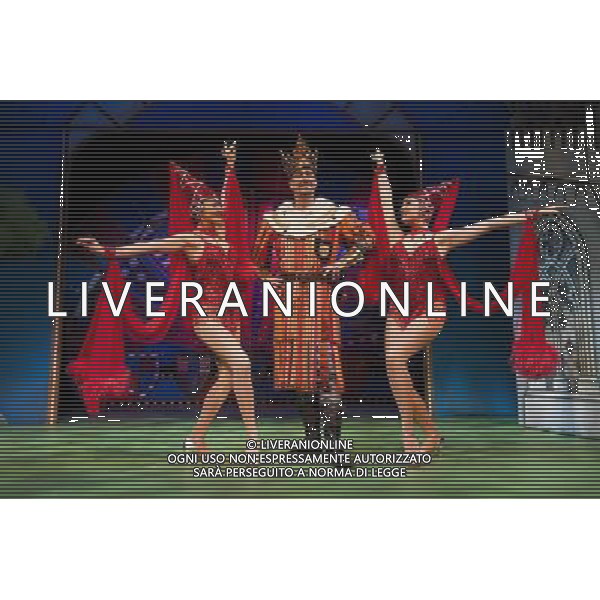 Cast members of Monty Python\'s \'Spamalot\' attend a press-preview at The Playhouse Theatre in London Stephen Tompkinson ©photoshot/Agenzia Aldo Liverani Sas - ITALY ONLY - EDITORIAL USE ONLY