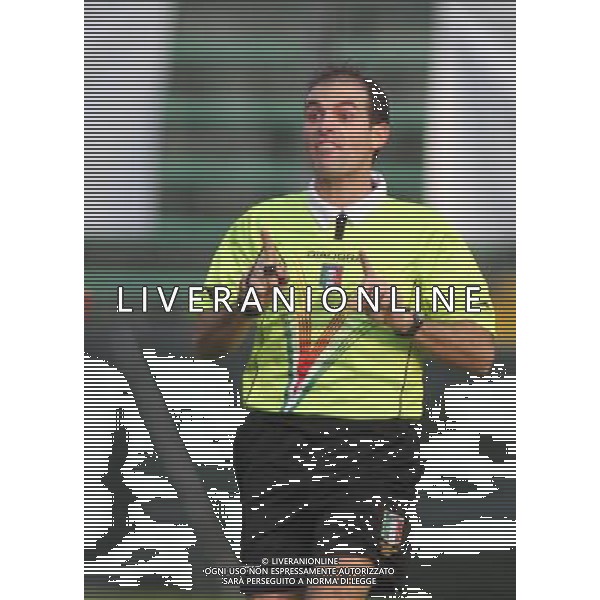 BERGAMO 18 NOVEMBRE 2012,nella foto ARBITRO BRASI CRISTIAN ,ph.francesco moro/Aldo Liverani