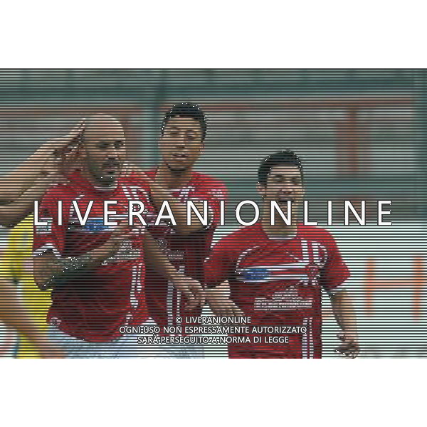 PERUGIA FROSINONE LEGA PRO 18/11/2012 NELLA FOTO ESULTANZA PERUGIA FOTO SETTONCE-AG ALDO LIVERANI S A S