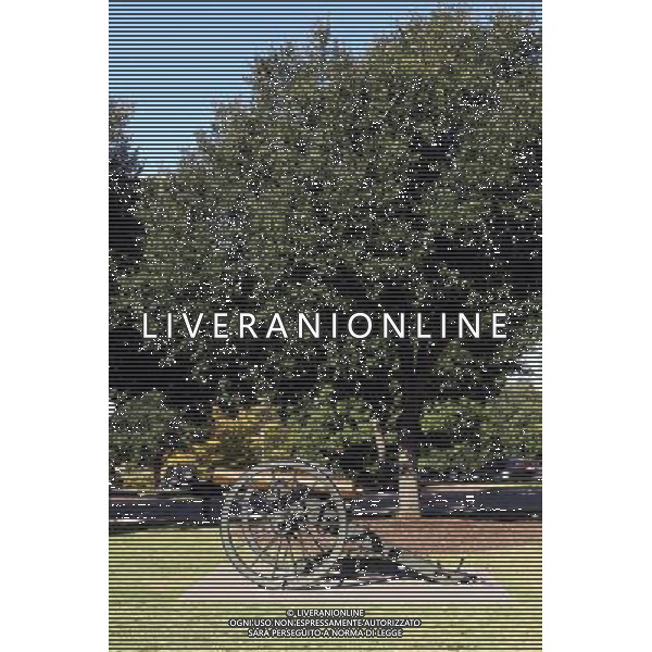 A canon near the Texas Capitol in Austin. 14.11.2012. Formula 1 World Championship, Rd 19, United States Grand Prix, Austin, Texas, USA, Preparation Day. - www.xpbimages.com, EMail: requests@xpbimages.com - copy of publication required for printed pictures. Every used picture is fee-liable. © Copyright: Photo4 / XPB Images AG ALDO LIVERANI S A S ONLY ITALY