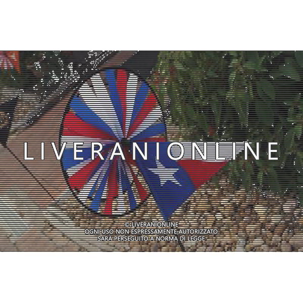 Texas themedwind mobile. 14.11.2012. Formula 1 World Championship, Rd 19, United States Grand Prix, Austin, Texas, USA, Preparation Day. - www.xpbimages.com, EMail: requests@xpbimages.com - copy of publication required for printed pictures. Every used picture is fee-liable. © Copyright: Photo4 / XPB Images AG ALDO LIVERANI S A S ONLY ITALY