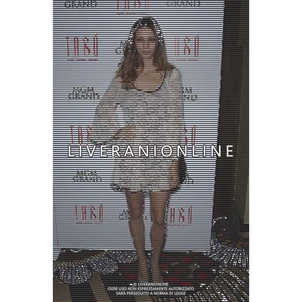 17 November 2012 - Las Vegas, Nevada - Angela Sarafyan. Twilight cast members Angela Sarafyan and Rami Malec celebrate movie release at Tabu inside MGM Grand Las Vegas. Photo Credit: MJT/AdMedia /AGENZIA ALDO LIVERANI SAS/ITALY ONLY - EDITORIAL USE ONLY