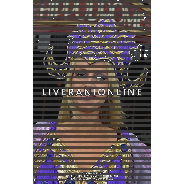 Josie Gibson at photocall for Aladdin at the Hippodrome, Bristol Date 19th November 2012 /AGENZIA ALDO LIVERANI SAS/ITALY ONLY - EDITORIAL USE ONLY