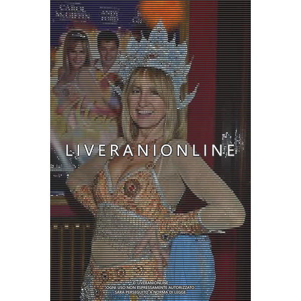 Carol McGiffin at photocall for Aladdin at the Hippodrome, Bristol Date 19th November 2012 /AGENZIA ALDO LIVERANI SAS/ITALY ONLY - EDITORIAL USE ONLY