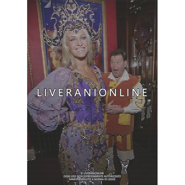 Josie Gibson \' Andy Ford Aladdin at The Bristol Hippodrome Bristol England /AGENZIA ALDO LIVERANI SAS/ITALY ONLY - EDITORIAL USE ONLY