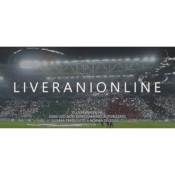 UEFA Champions League 2012/2013 Gruppo E Torino - 20.11.2012 Juventus-Chelsea Nella Foto:coreografia tifosi juventus /Ph.Vitez-Ag. Aldo Liverani