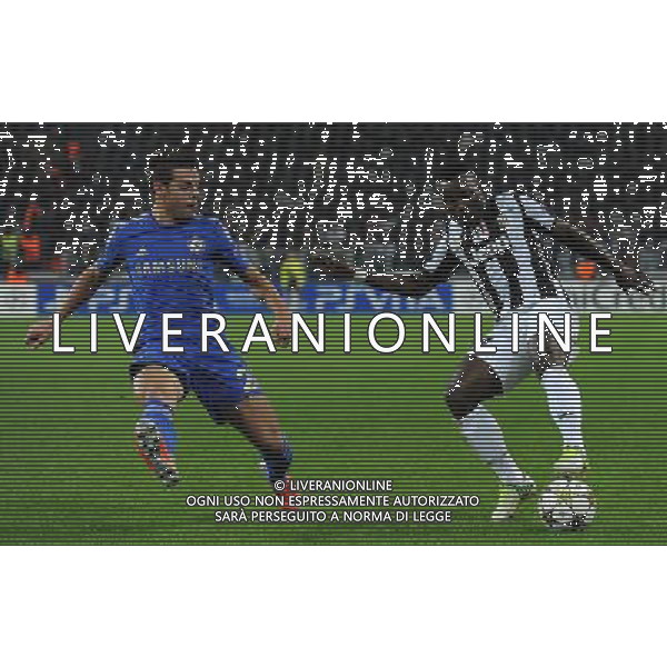 UEFA Champions League 2012/2013 Gruppo E Torino - 20.11.2012 Juventus-Chelsea Nella Foto:asamoah azipilicueta /Ph.Vitez-Ag. Aldo Liverani