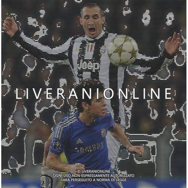 UEFA Champions League 2012/2013 Gruppo E Torino - 20.11.2012 Juventus-Chelsea Nella Foto:oscar-chiellini /Ph.Vitez-Ag. Aldo Liverani