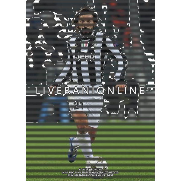 UEFA Champions League 2012/2013 Gruppo E Torino - 20.11.2012 Juventus-Chelsea Nella Foto:pirlo /Ph.Vitez-Ag. Aldo Liverani