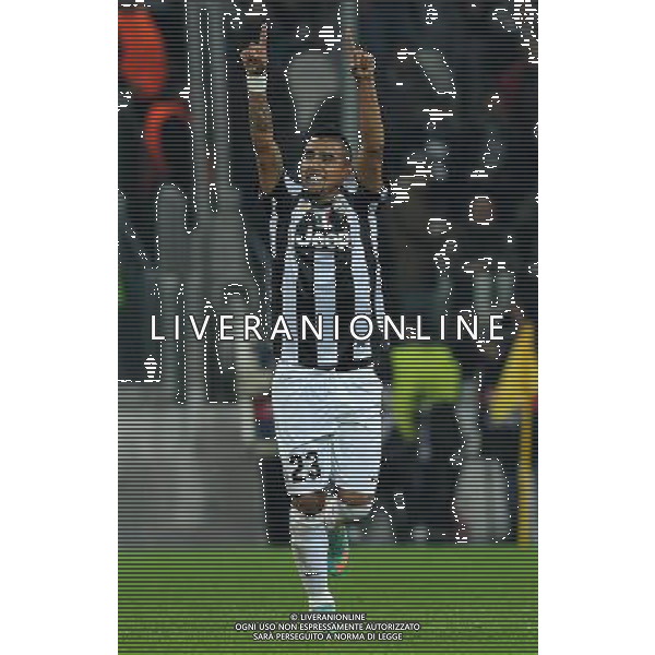 UEFA Champions League 2012/2013 Gruppo E Torino - 20.11.2012 Juventus-Chelsea Nella Foto:vidal esulta /Ph.Vitez-Ag. Aldo Liverani
