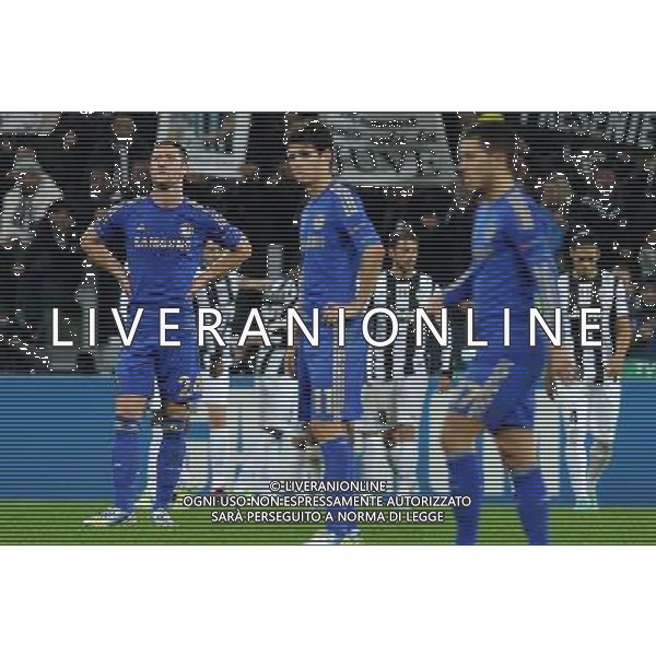 UEFA Champions League 2012/2013 Gruppo E Torino - 20.11.2012 Juventus-Chelsea Nella Foto:delusione chelsea /Ph.Vitez-Ag. Aldo Liverani