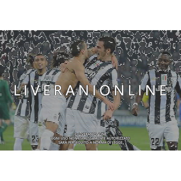 UEFA Champions League - 5¡ giornata fase a gironi Gruppo E Torino 20-11-2012 Juventus - Chelsea nella foto: Giovinco segna il 3 a 0 foto Roberto Garavaglia - ag. Aldo Liverani sas
