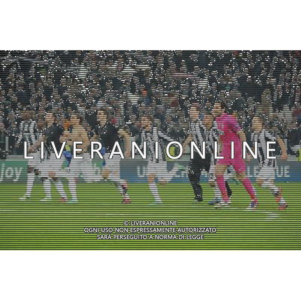 UEFA Champions League - 5¡ giornata fase a gironi Gruppo E Torino 20-11-2012 Juventus - Chelsea nella foto: esultanza finale Juve foto Roberto Garavaglia - ag. Aldo Liverani sas
