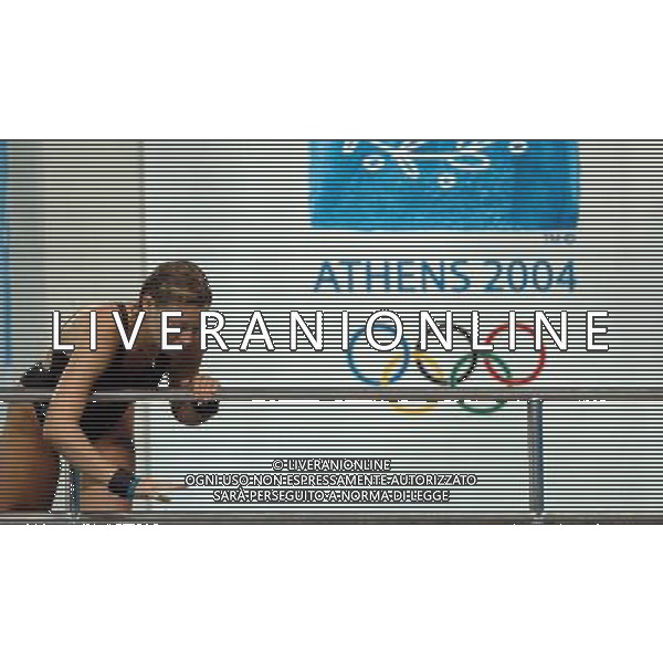 OLIMPIADI DI ATENE 20/08/2004 TUFFI PIATTAFORMA 10m NELLA FOTO MAROCCHI VALENTINA FOTO MARCO LUZZANI/AG ALDO LIVERANI
