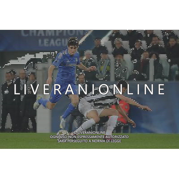 UEFA Champions League - 5¡ giornata fase a gironi Gruppo E Torino 20-11-2012 Juventus - Chelsea nella foto: Oscar (Chelsea) e sulla DX Leonardo Bonucci (Juventus) foto Roberto Garavaglia - ag. Aldo Liverani sas