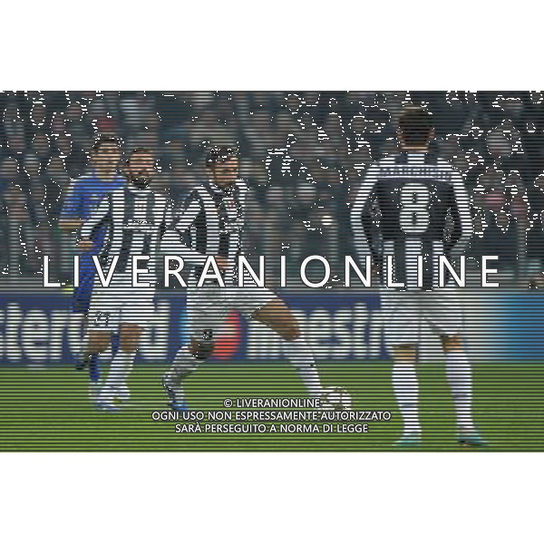 UEFA Champions League - 5¡ giornata fase a gironi Gruppo E Torino 20-11-2012 Juventus - Chelsea nella foto: Mirko Vucinic (Juventus) e sulla SX Andrea Pirlo (Juventus) foto Roberto Garavaglia - ag. Aldo Liverani sas