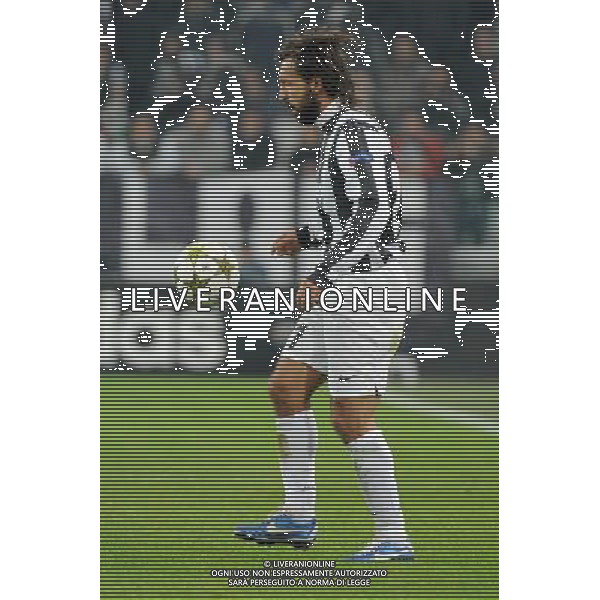 UEFA Champions League - 5¡ giornata fase a gironi Gruppo E Torino 20-11-2012 Juventus - Chelsea nella foto: Andrea Pirlo (Juventus) foto Roberto Garavaglia - ag. Aldo Liverani sas